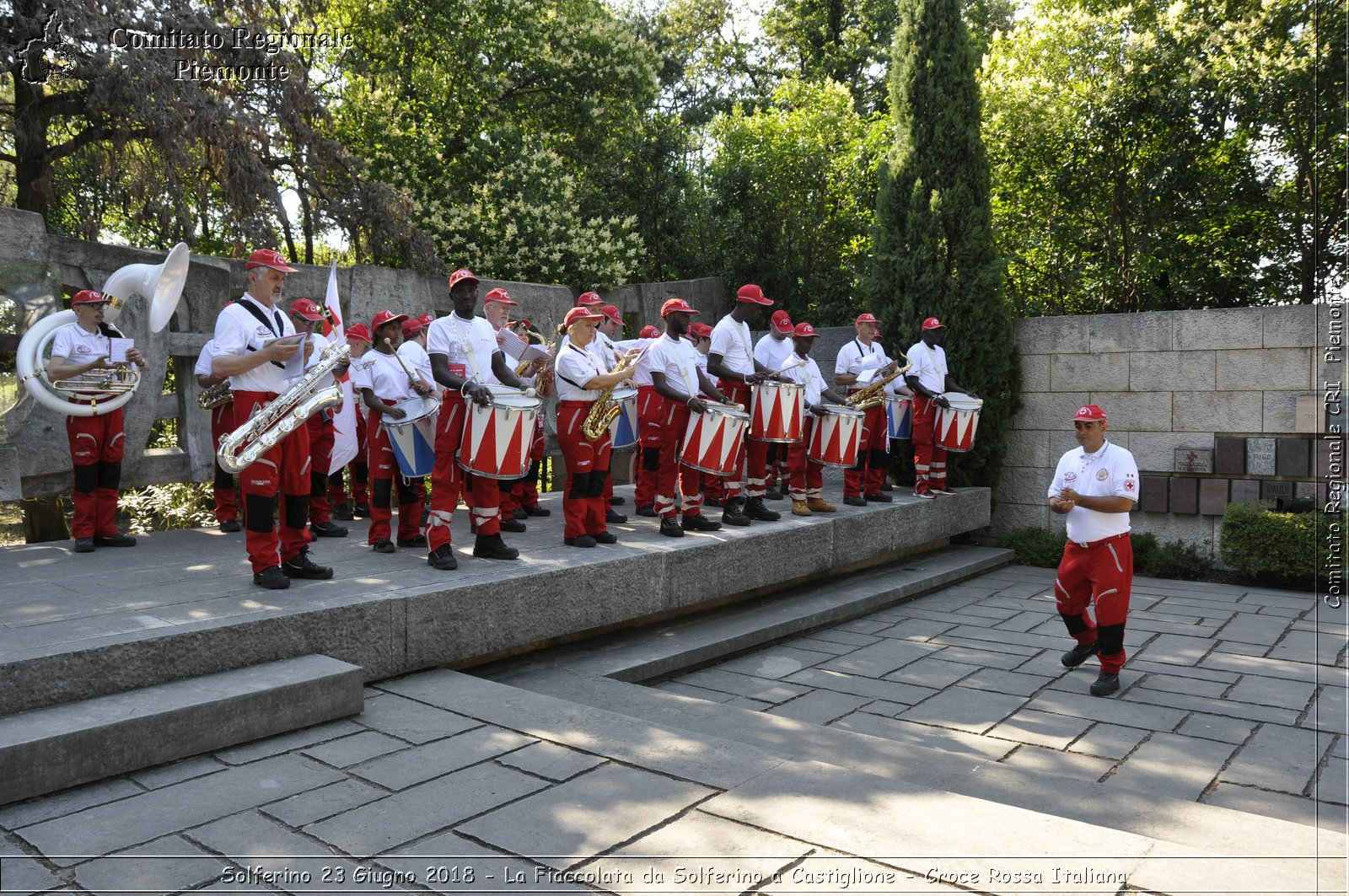 Solferino 23 Giugno 2018 - La Fiaccolata da Solferino a Castiglione - Croce Rossa Italiana- Comitato Regionale del Piemonte