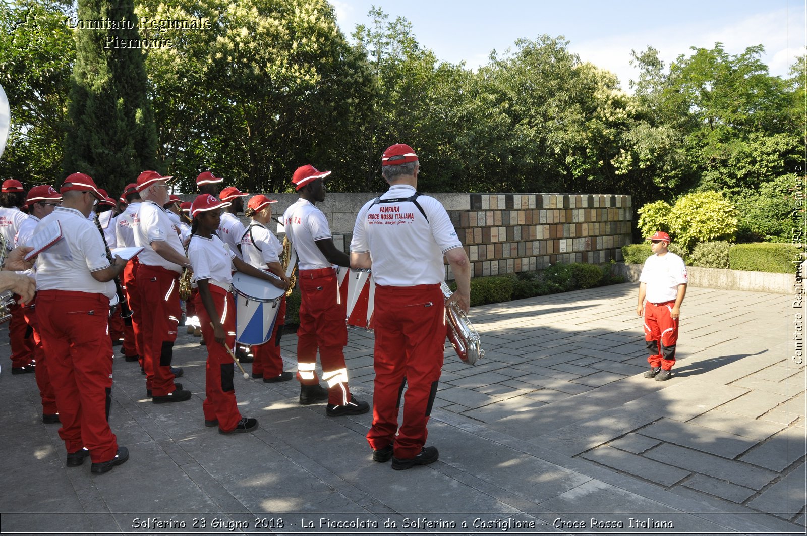 Solferino 23 Giugno 2018 - La Fiaccolata da Solferino a Castiglione - Croce Rossa Italiana- Comitato Regionale del Piemonte