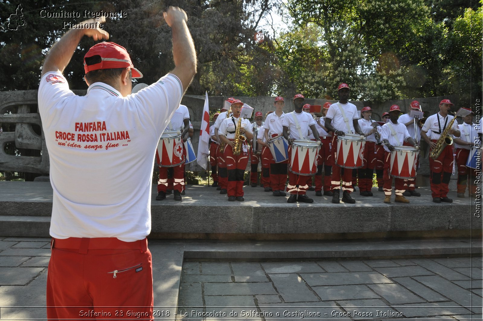 Solferino 23 Giugno 2018 - La Fiaccolata da Solferino a Castiglione - Croce Rossa Italiana- Comitato Regionale del Piemonte