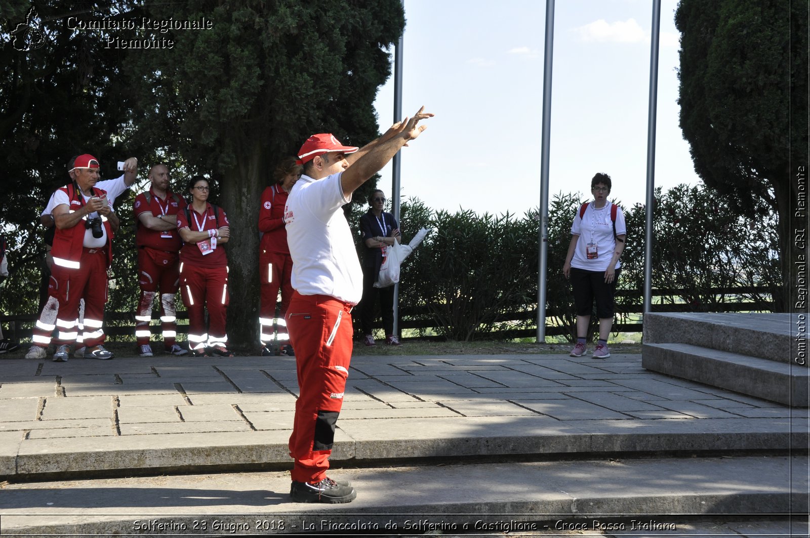 Solferino 23 Giugno 2018 - La Fiaccolata da Solferino a Castiglione - Croce Rossa Italiana- Comitato Regionale del Piemonte