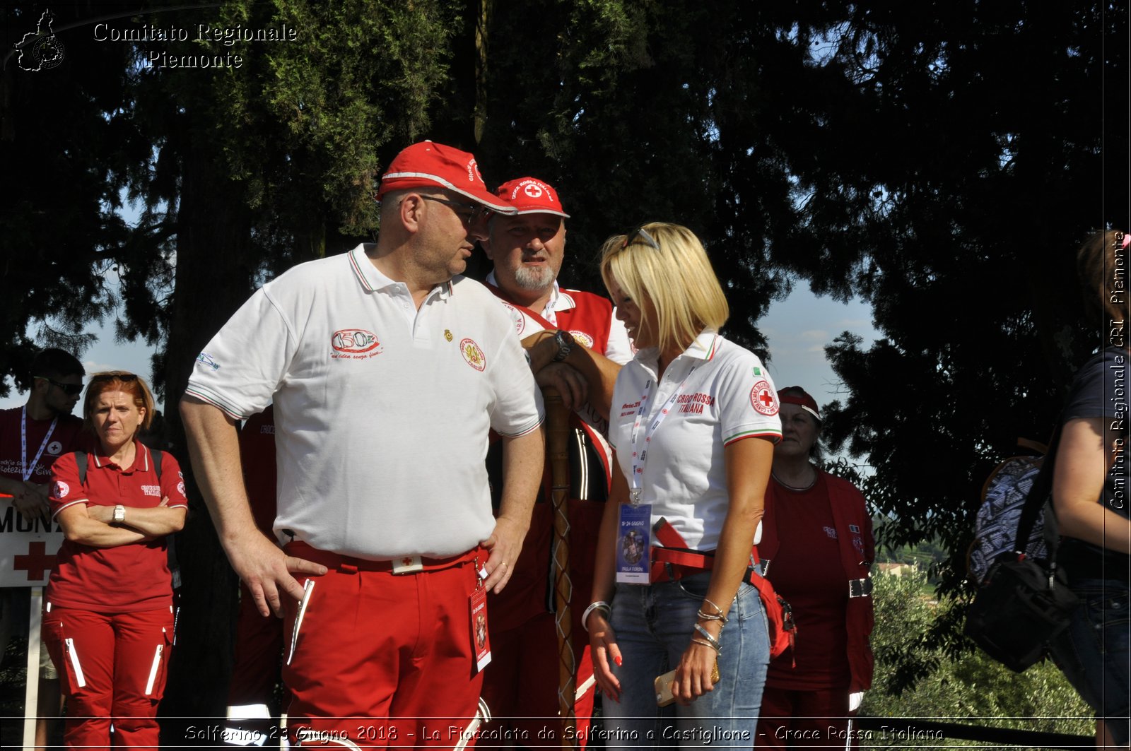 Solferino 23 Giugno 2018 - La Fiaccolata da Solferino a Castiglione - Croce Rossa Italiana- Comitato Regionale del Piemonte