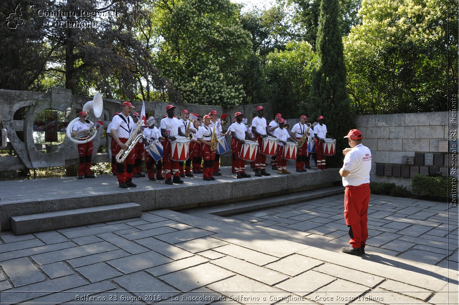 Solferino 23 Giugno 2018 - La Fiaccolata da Solferino a Castiglione - Croce Rossa Italiana- Comitato Regionale del Piemonte