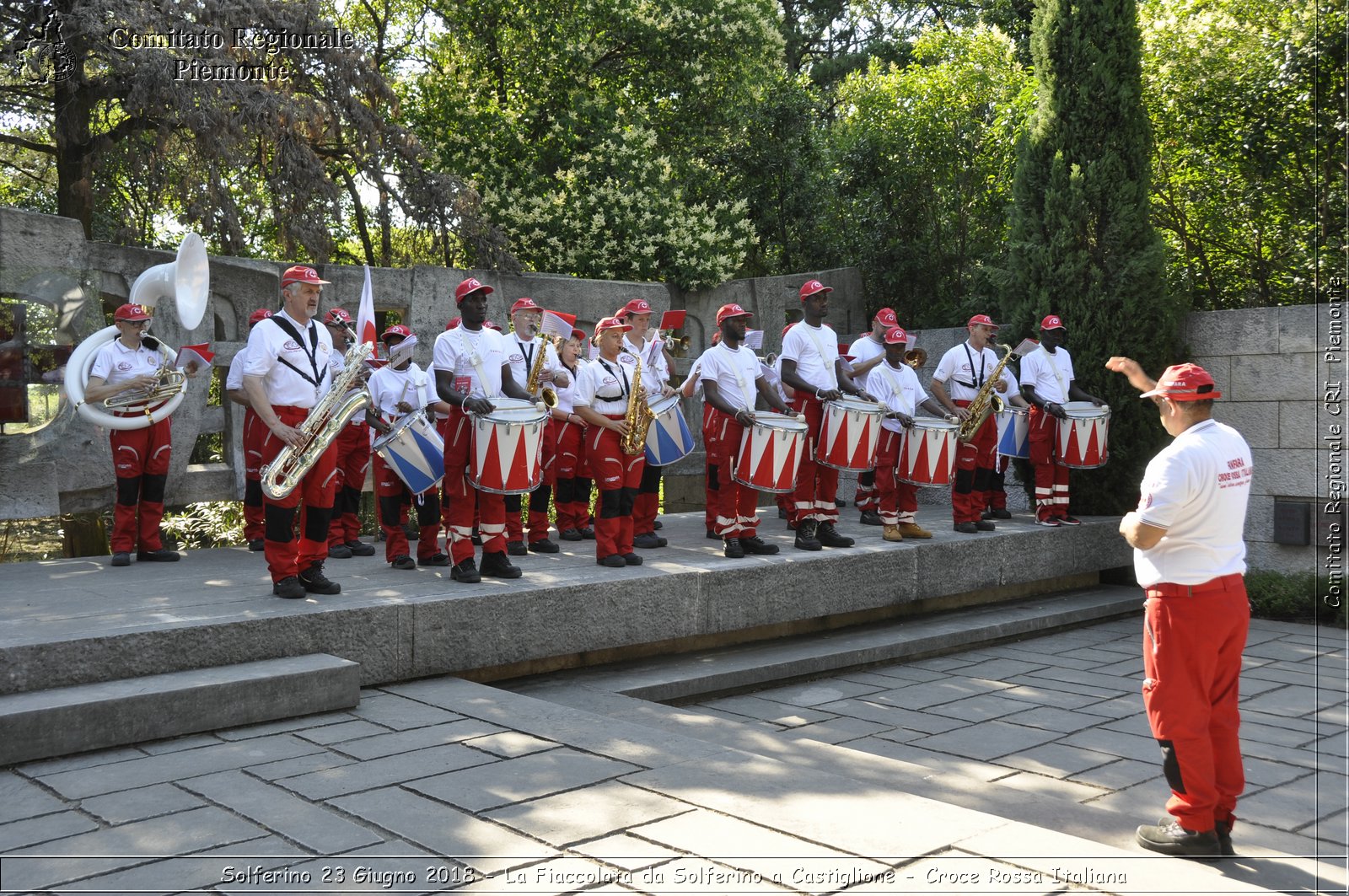 Solferino 23 Giugno 2018 - La Fiaccolata da Solferino a Castiglione - Croce Rossa Italiana- Comitato Regionale del Piemonte