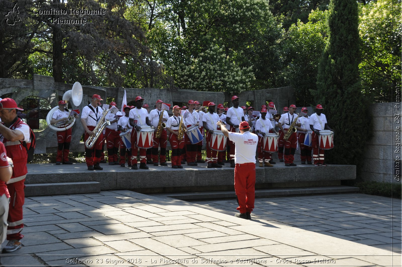 Solferino 23 Giugno 2018 - La Fiaccolata da Solferino a Castiglione - Croce Rossa Italiana- Comitato Regionale del Piemonte