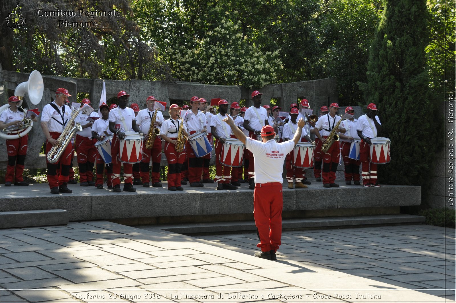 Solferino 23 Giugno 2018 - La Fiaccolata da Solferino a Castiglione - Croce Rossa Italiana- Comitato Regionale del Piemonte