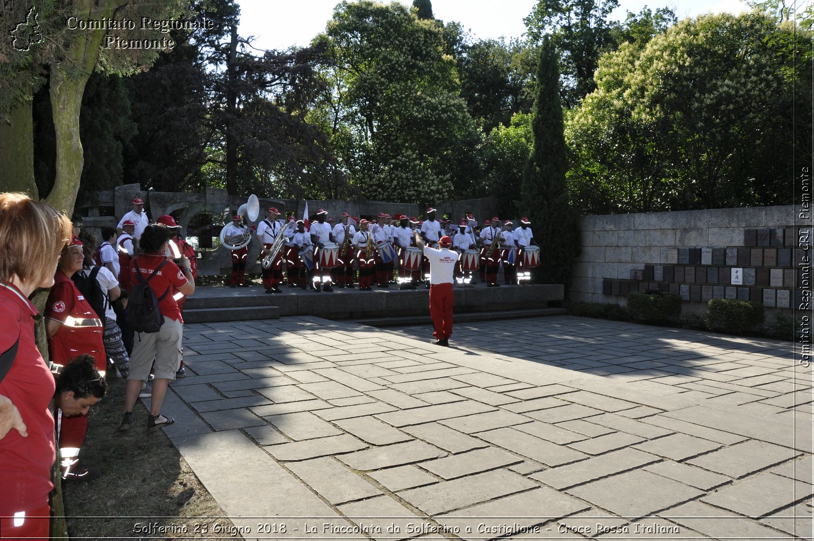 Solferino 23 Giugno 2018 - La Fiaccolata da Solferino a Castiglione - Croce Rossa Italiana- Comitato Regionale del Piemonte