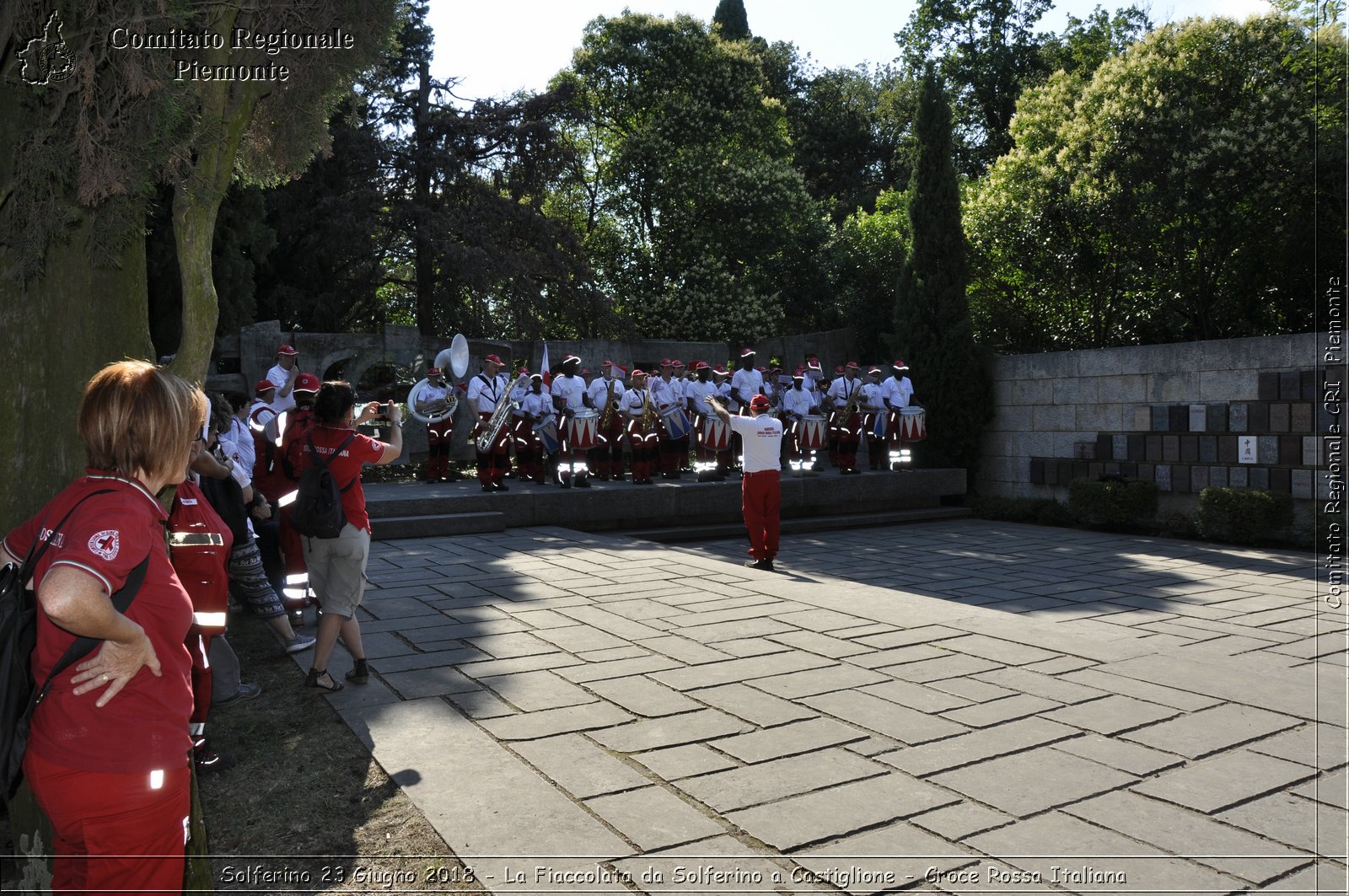 Solferino 23 Giugno 2018 - La Fiaccolata da Solferino a Castiglione - Croce Rossa Italiana- Comitato Regionale del Piemonte