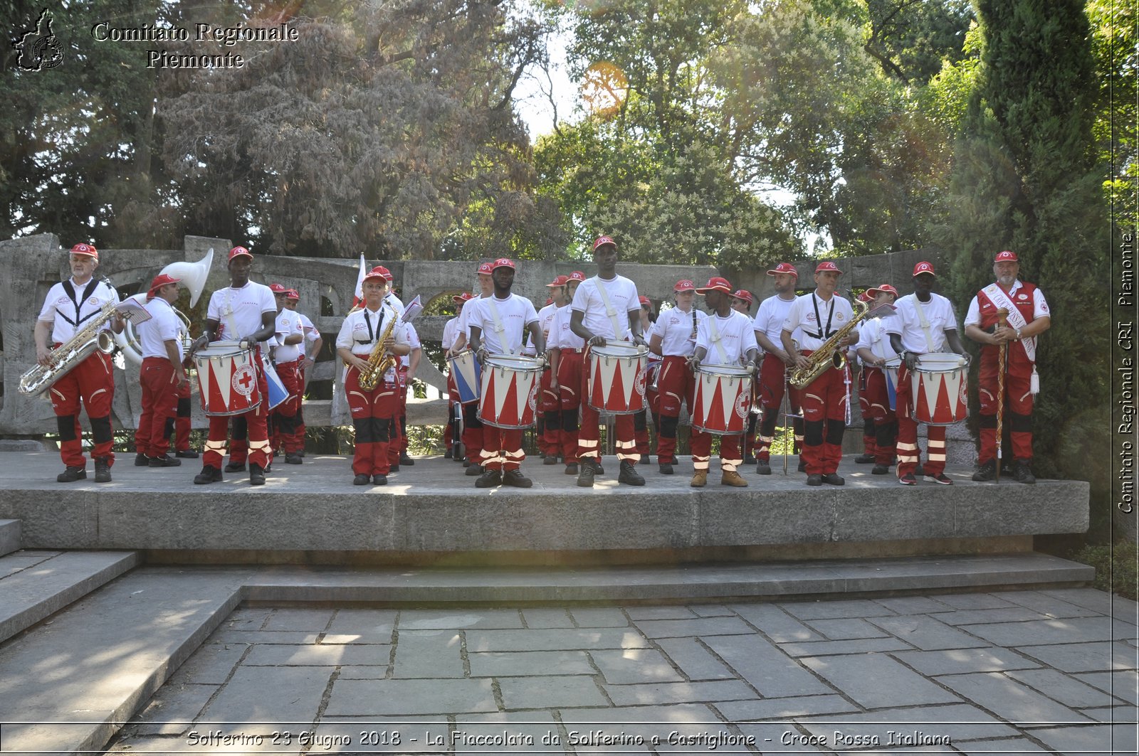 Solferino 23 Giugno 2018 - La Fiaccolata da Solferino a Castiglione - Croce Rossa Italiana- Comitato Regionale del Piemonte