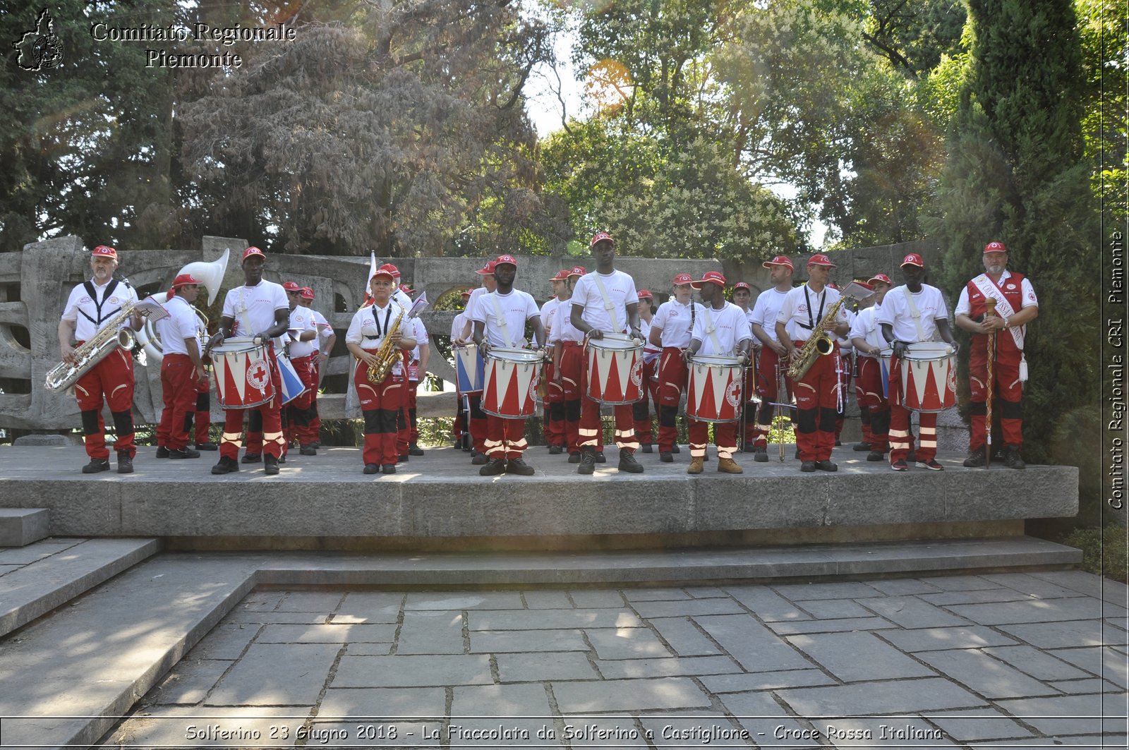 Solferino 23 Giugno 2018 - La Fiaccolata da Solferino a Castiglione - Croce Rossa Italiana- Comitato Regionale del Piemonte