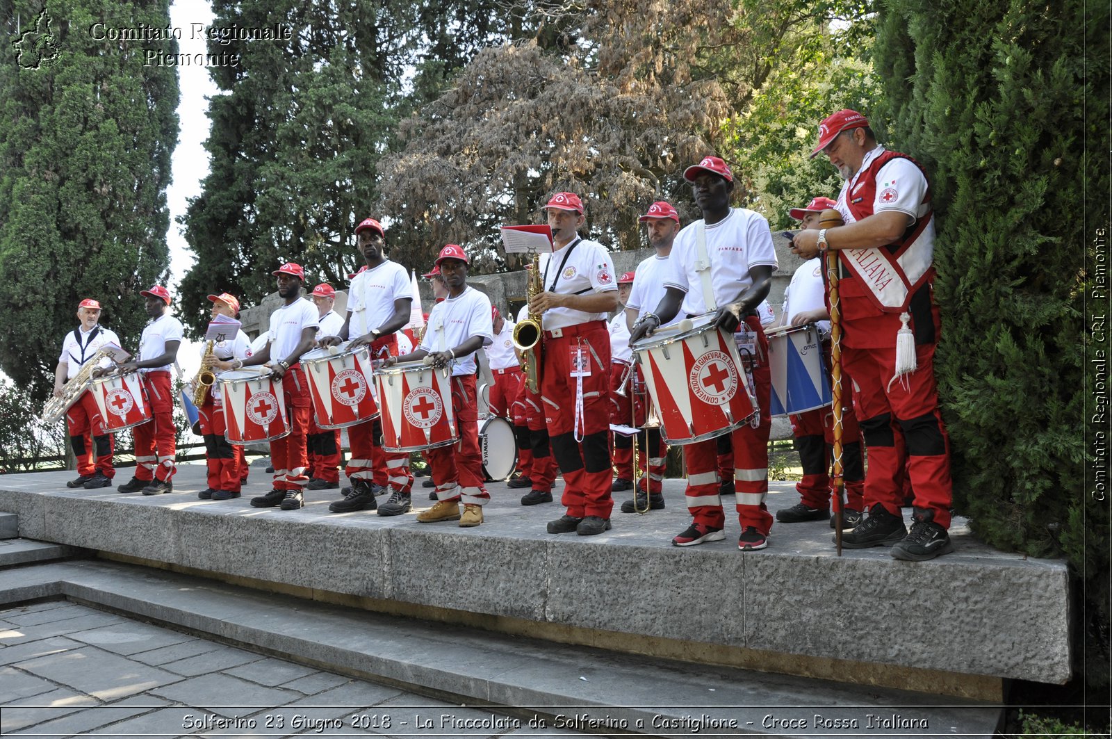 Solferino 23 Giugno 2018 - La Fiaccolata da Solferino a Castiglione - Croce Rossa Italiana- Comitato Regionale del Piemonte