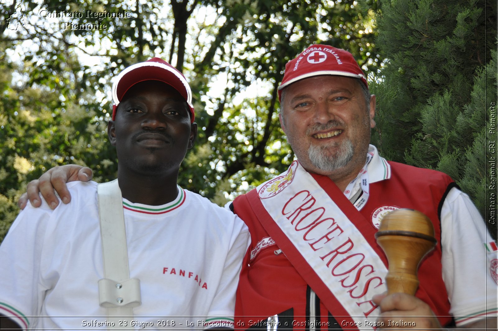 Solferino 23 Giugno 2018 - La Fiaccolata da Solferino a Castiglione - Croce Rossa Italiana- Comitato Regionale del Piemonte