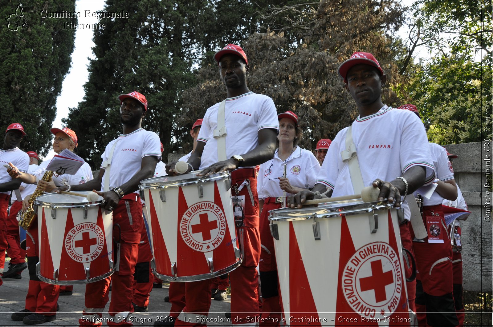 Solferino 23 Giugno 2018 - La Fiaccolata da Solferino a Castiglione - Croce Rossa Italiana- Comitato Regionale del Piemonte