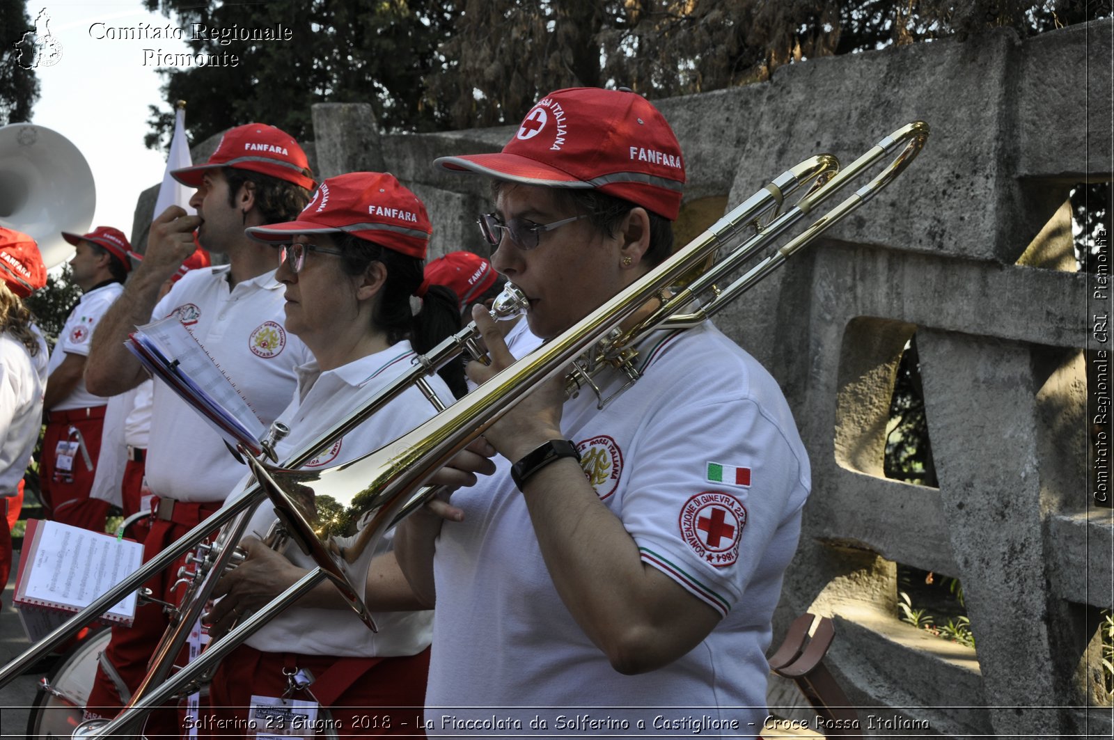 Solferino 23 Giugno 2018 - La Fiaccolata da Solferino a Castiglione - Croce Rossa Italiana- Comitato Regionale del Piemonte