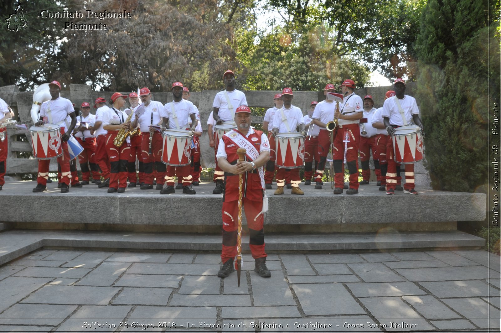 Solferino 23 Giugno 2018 - La Fiaccolata da Solferino a Castiglione - Croce Rossa Italiana- Comitato Regionale del Piemonte