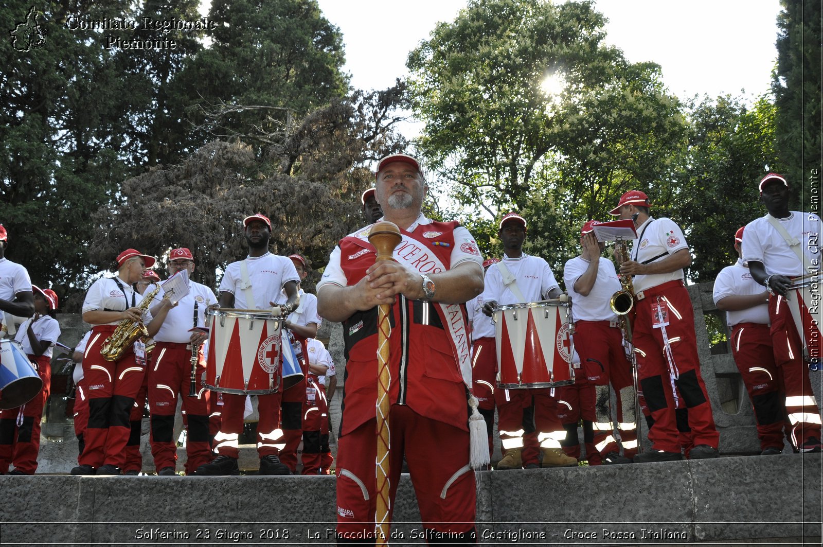 Solferino 23 Giugno 2018 - La Fiaccolata da Solferino a Castiglione - Croce Rossa Italiana- Comitato Regionale del Piemonte