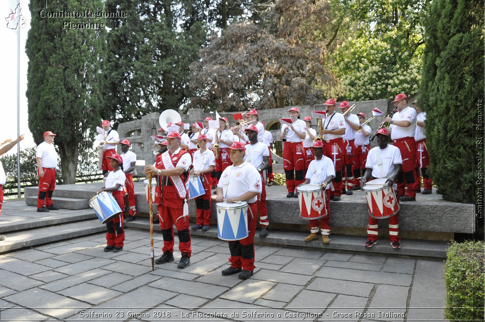 Solferino 23 Giugno 2018 - La Fiaccolata da Solferino a Castiglione - Croce Rossa Italiana- Comitato Regionale del Piemonte