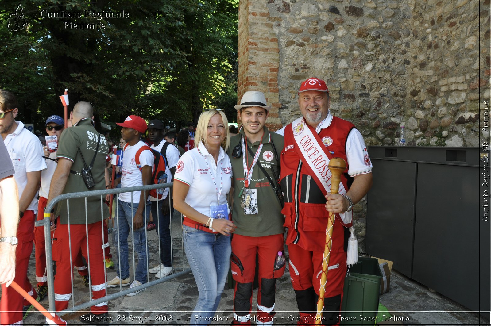 Solferino 23 Giugno 2018 - La Fiaccolata da Solferino a Castiglione - Croce Rossa Italiana- Comitato Regionale del Piemonte