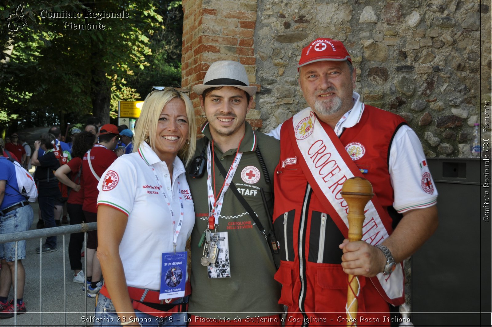 Solferino 23 Giugno 2018 - La Fiaccolata da Solferino a Castiglione - Croce Rossa Italiana- Comitato Regionale del Piemonte