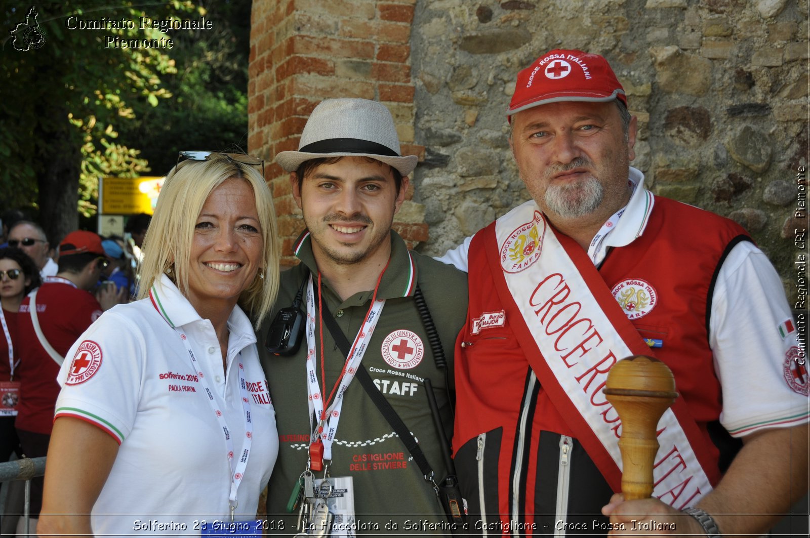 Solferino 23 Giugno 2018 - La Fiaccolata da Solferino a Castiglione - Croce Rossa Italiana- Comitato Regionale del Piemonte