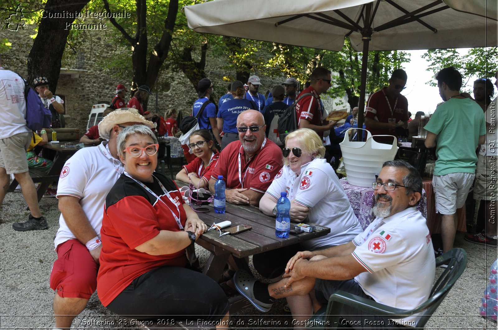 Solferino 23 Giugno 2018 - La Fiaccolata da Solferino a Castiglione - Croce Rossa Italiana- Comitato Regionale del Piemonte