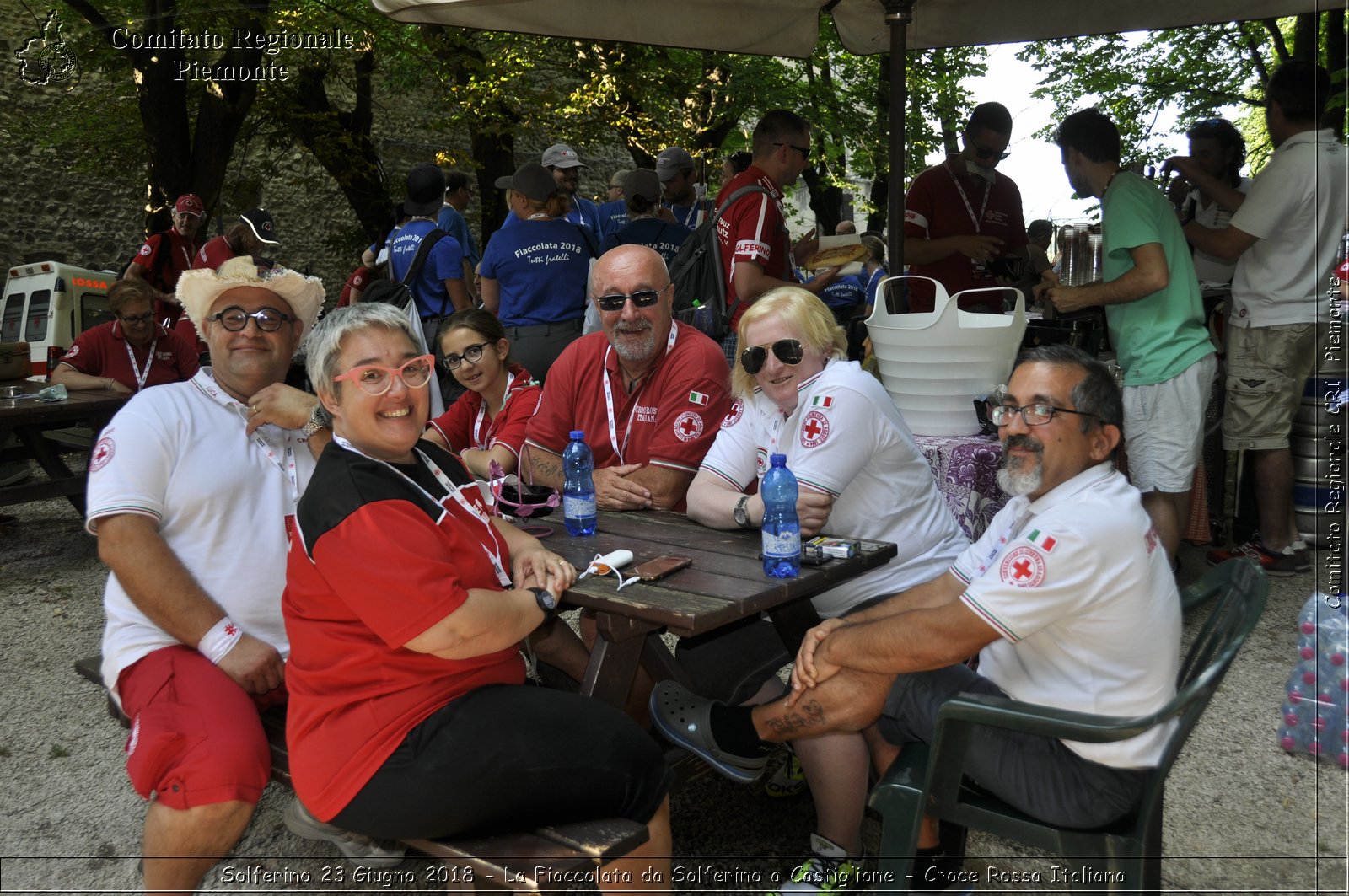 Solferino 23 Giugno 2018 - La Fiaccolata da Solferino a Castiglione - Croce Rossa Italiana- Comitato Regionale del Piemonte