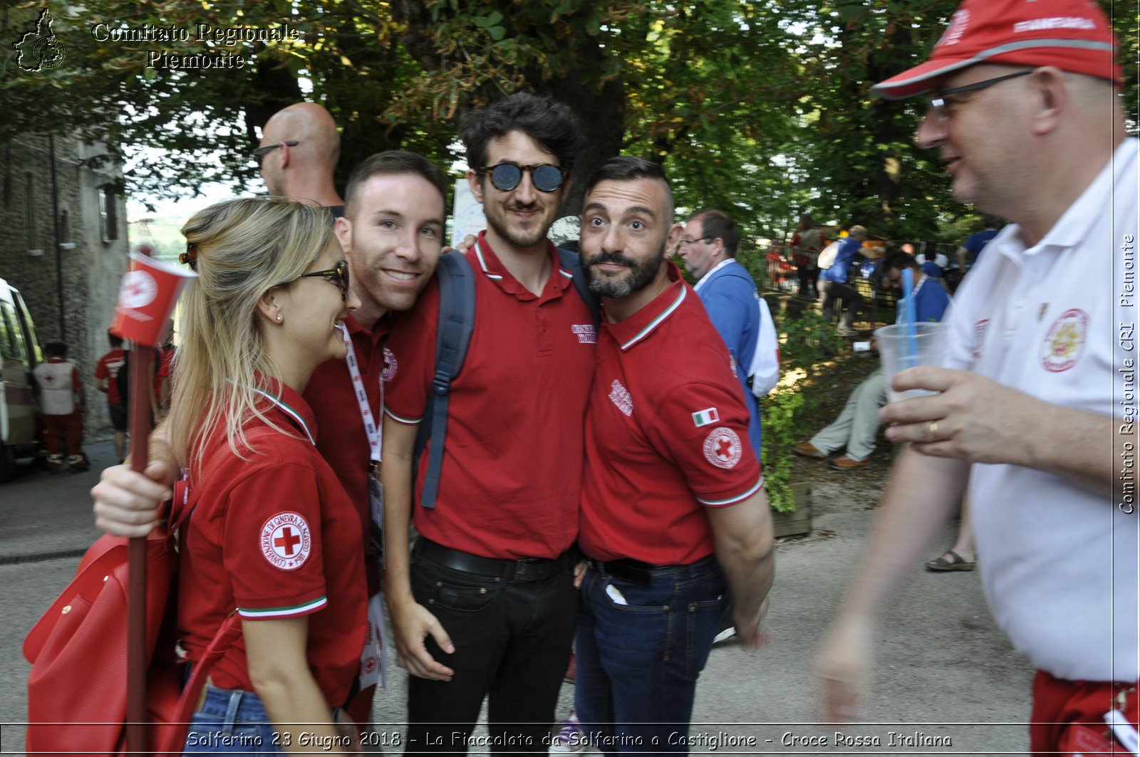 Solferino 23 Giugno 2018 - La Fiaccolata da Solferino a Castiglione - Croce Rossa Italiana- Comitato Regionale del Piemonte