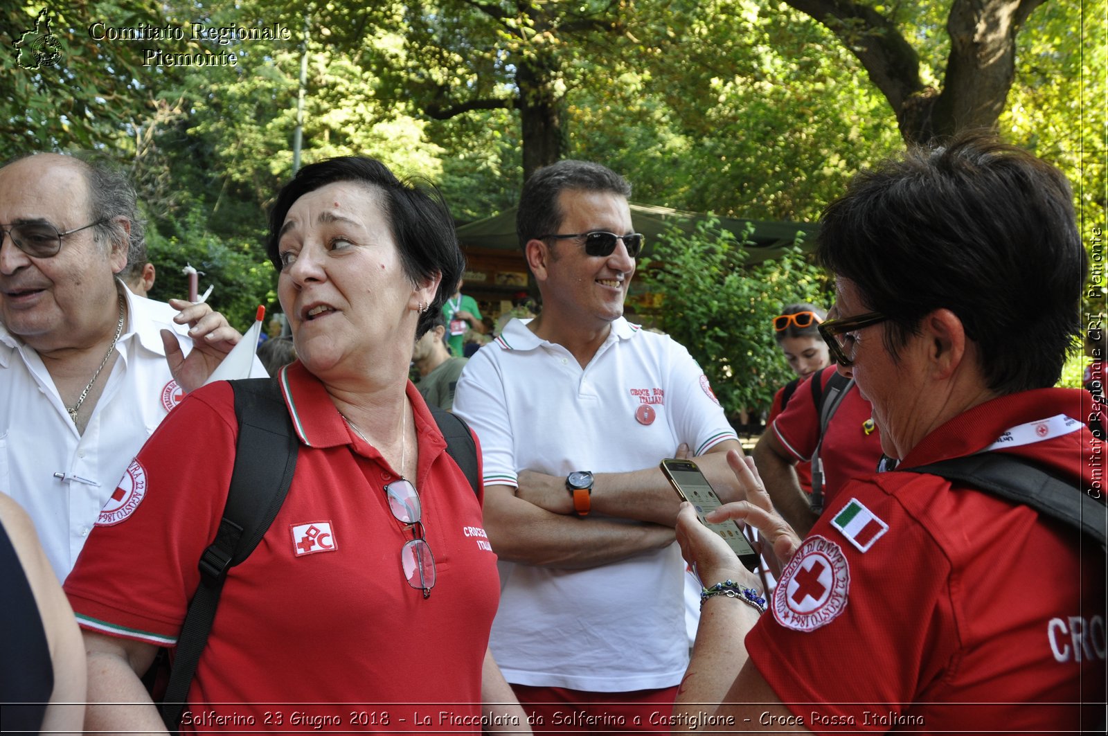 Solferino 23 Giugno 2018 - La Fiaccolata da Solferino a Castiglione - Croce Rossa Italiana- Comitato Regionale del Piemonte