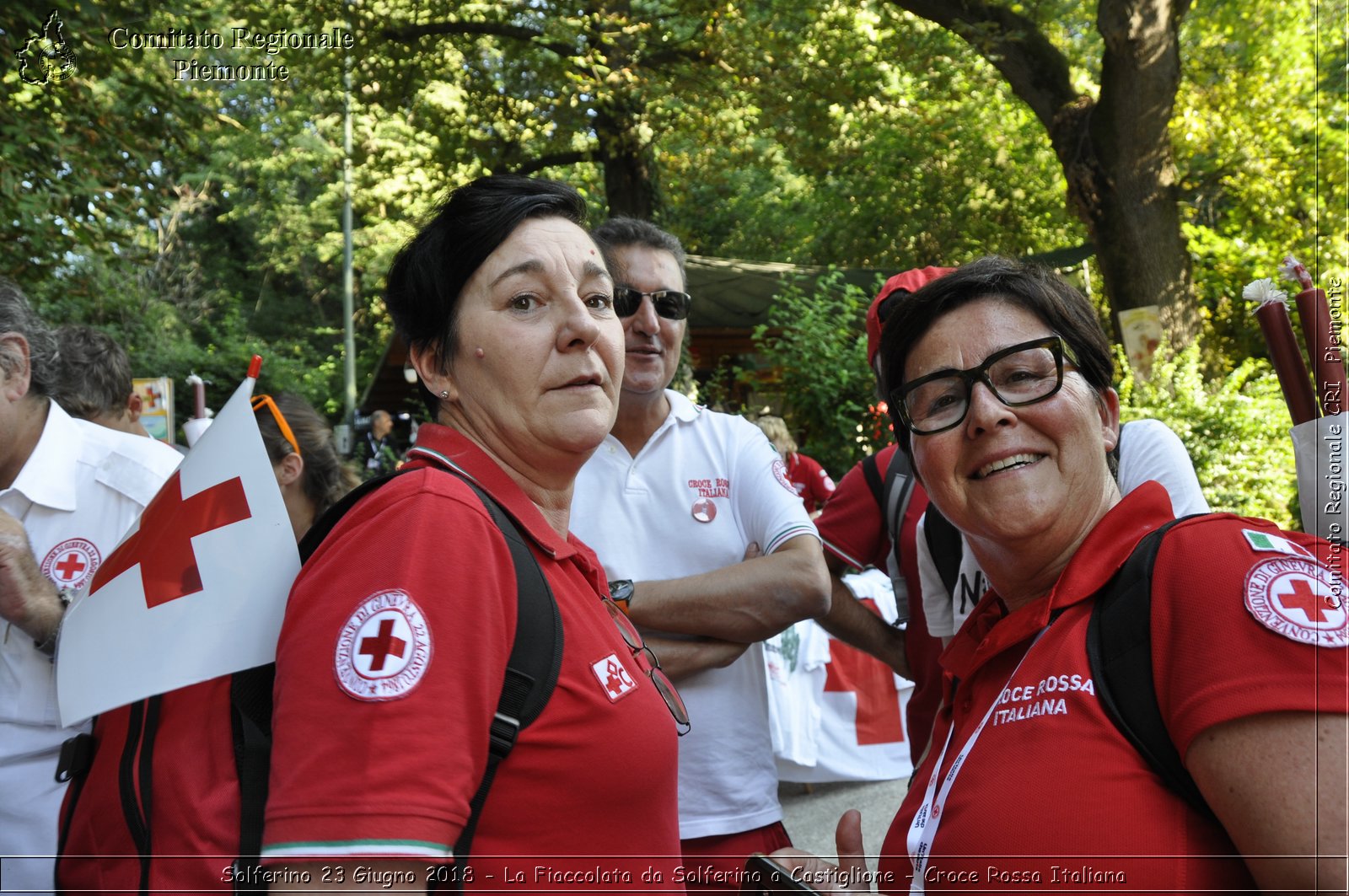 Solferino 23 Giugno 2018 - La Fiaccolata da Solferino a Castiglione - Croce Rossa Italiana- Comitato Regionale del Piemonte