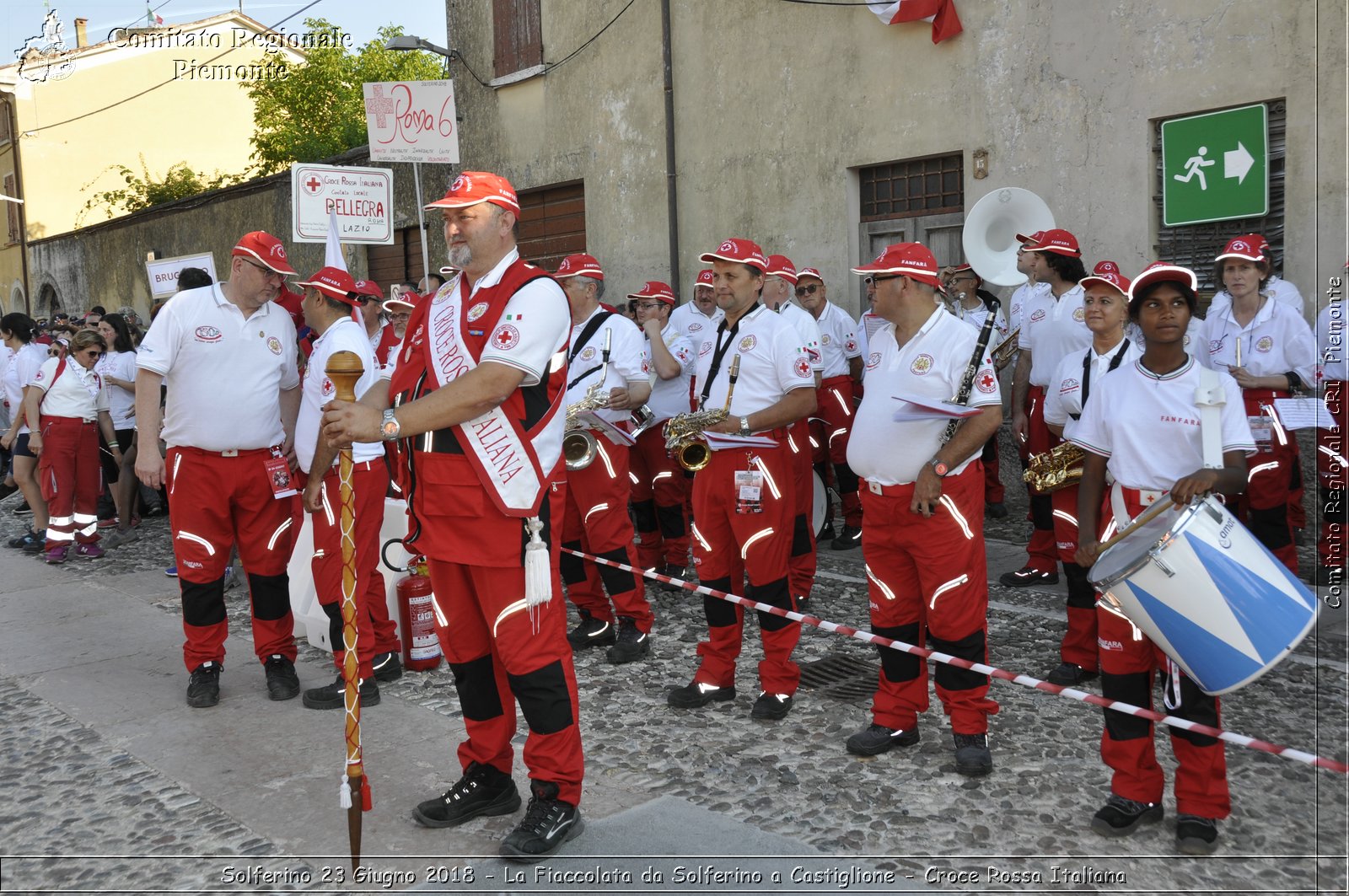 Solferino 23 Giugno 2018 - La Fiaccolata da Solferino a Castiglione - Croce Rossa Italiana- Comitato Regionale del Piemonte