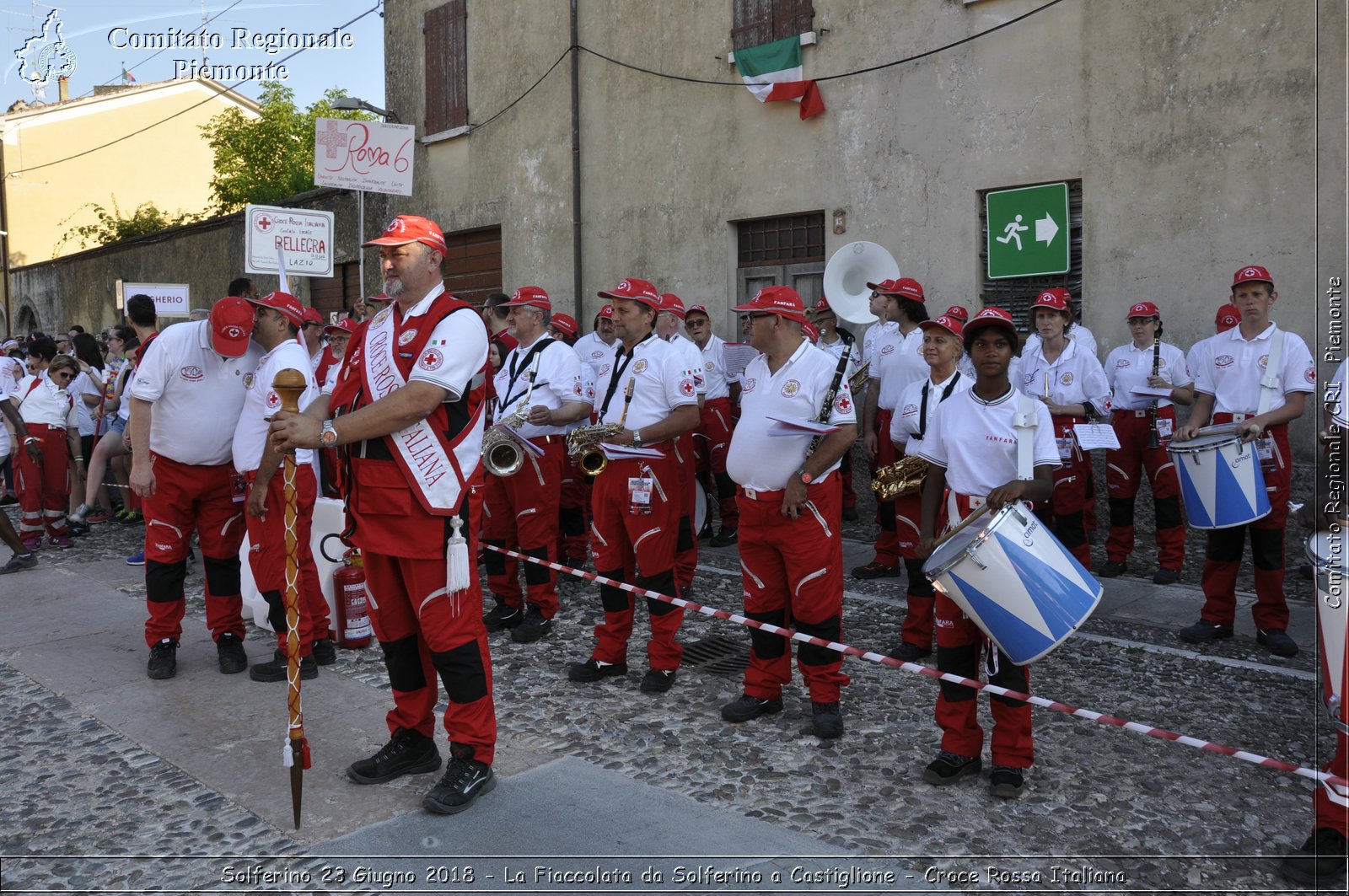 Solferino 23 Giugno 2018 - La Fiaccolata da Solferino a Castiglione - Croce Rossa Italiana- Comitato Regionale del Piemonte