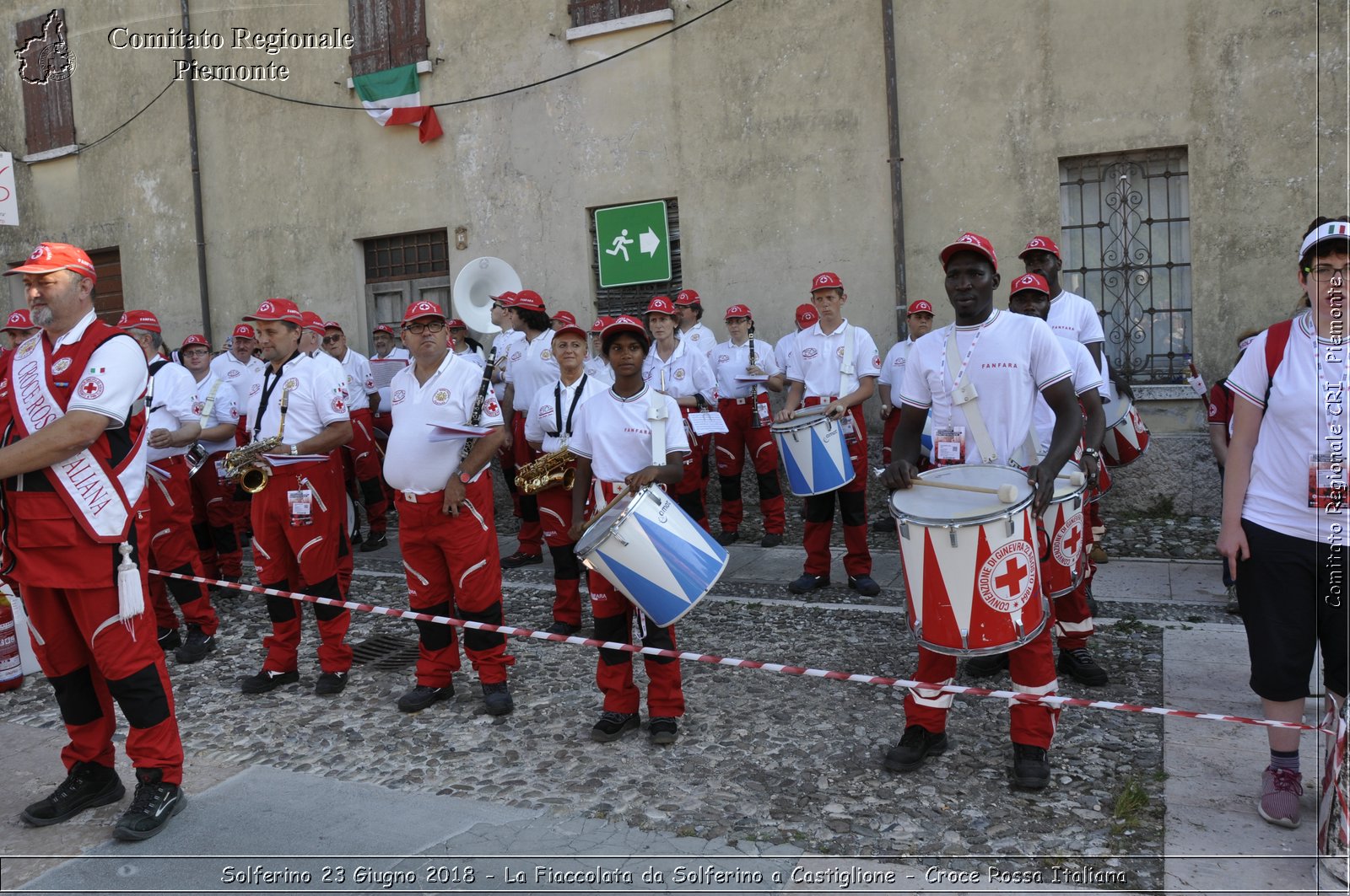 Solferino 23 Giugno 2018 - La Fiaccolata da Solferino a Castiglione - Croce Rossa Italiana- Comitato Regionale del Piemonte