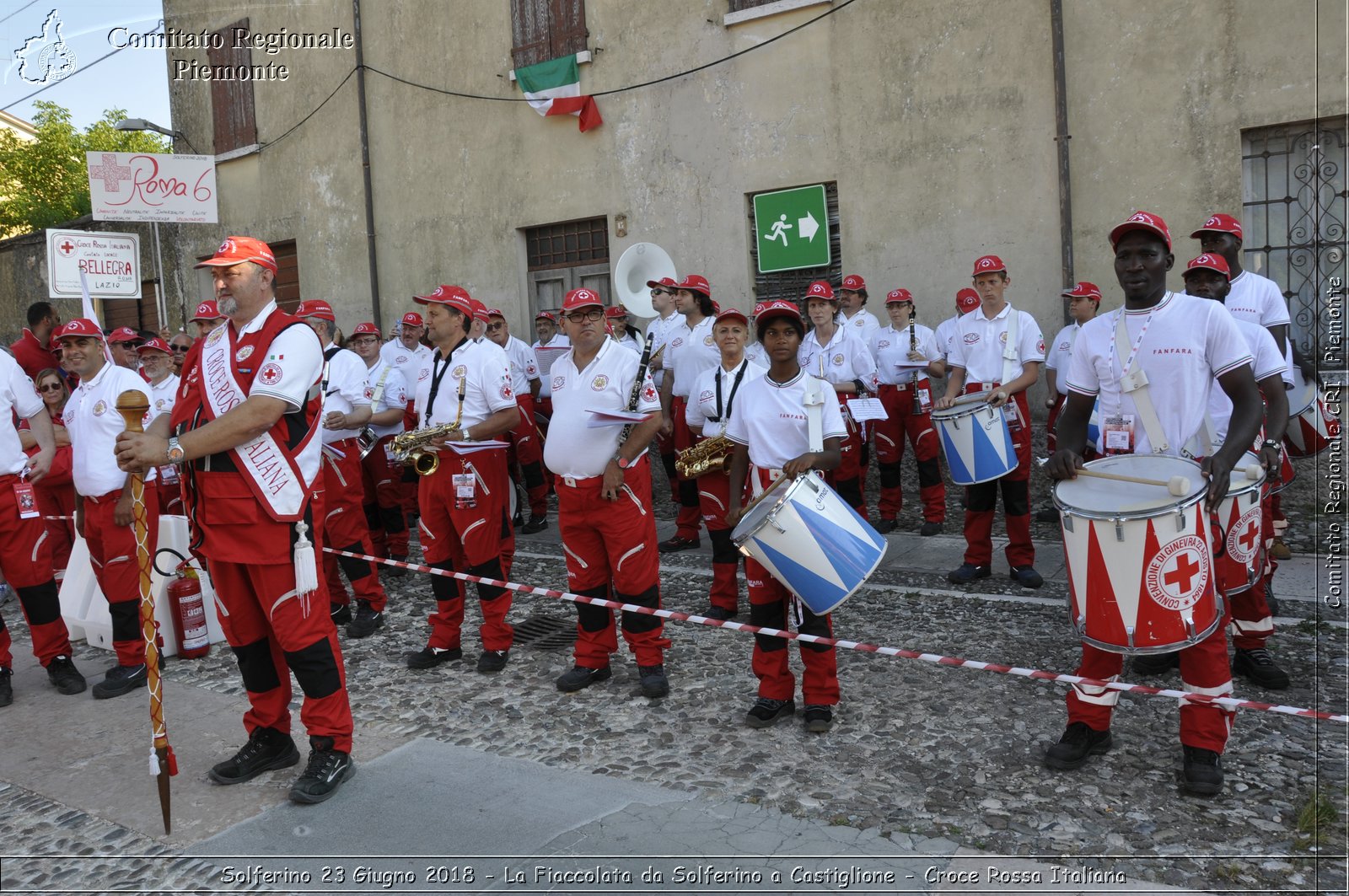 Solferino 23 Giugno 2018 - La Fiaccolata da Solferino a Castiglione - Croce Rossa Italiana- Comitato Regionale del Piemonte