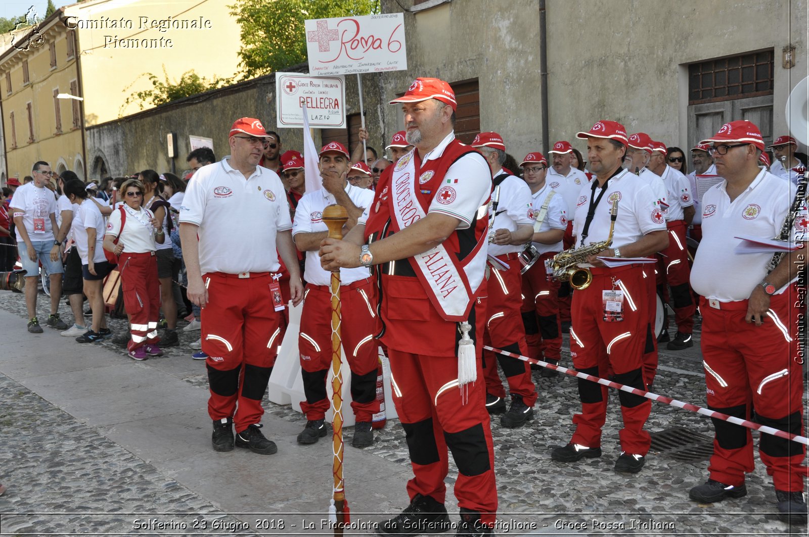 Solferino 23 Giugno 2018 - La Fiaccolata da Solferino a Castiglione - Croce Rossa Italiana- Comitato Regionale del Piemonte