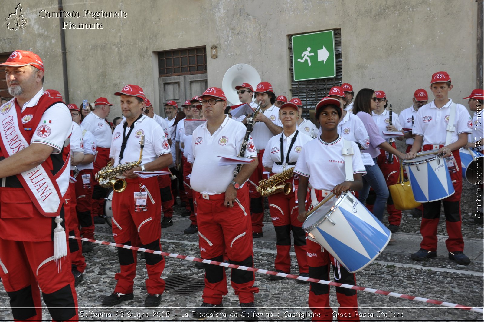 Solferino 23 Giugno 2018 - La Fiaccolata da Solferino a Castiglione - Croce Rossa Italiana- Comitato Regionale del Piemonte