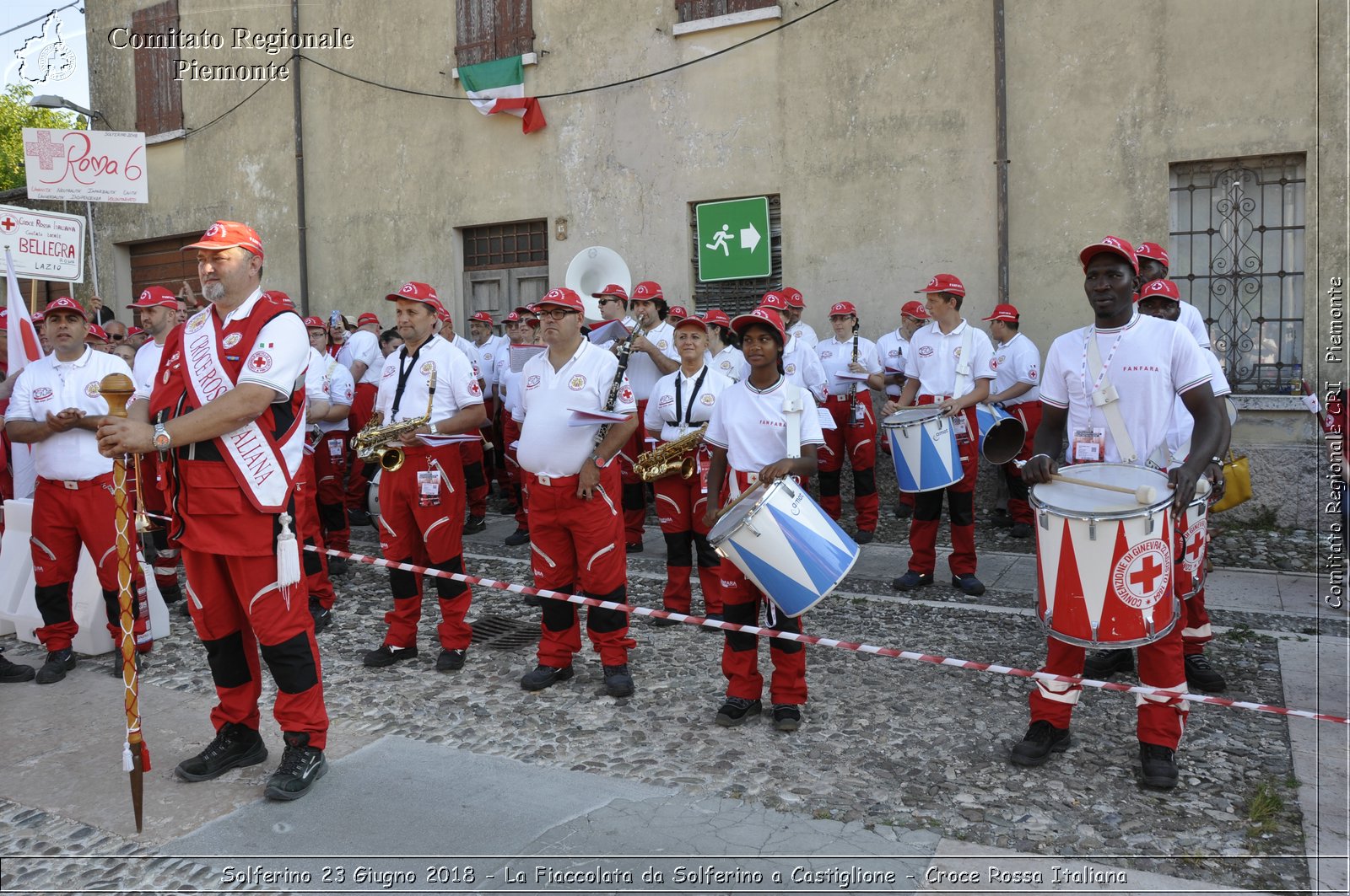 Solferino 23 Giugno 2018 - La Fiaccolata da Solferino a Castiglione - Croce Rossa Italiana- Comitato Regionale del Piemonte