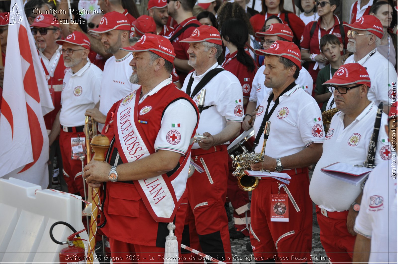 Solferino 23 Giugno 2018 - La Fiaccolata da Solferino a Castiglione - Croce Rossa Italiana- Comitato Regionale del Piemonte