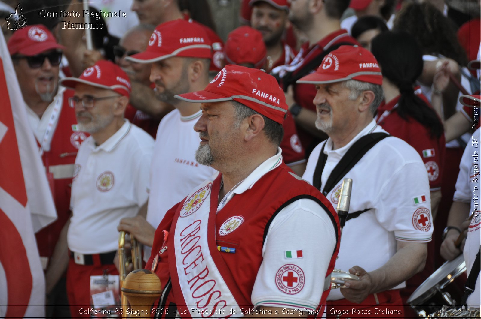 Solferino 23 Giugno 2018 - La Fiaccolata da Solferino a Castiglione - Croce Rossa Italiana- Comitato Regionale del Piemonte