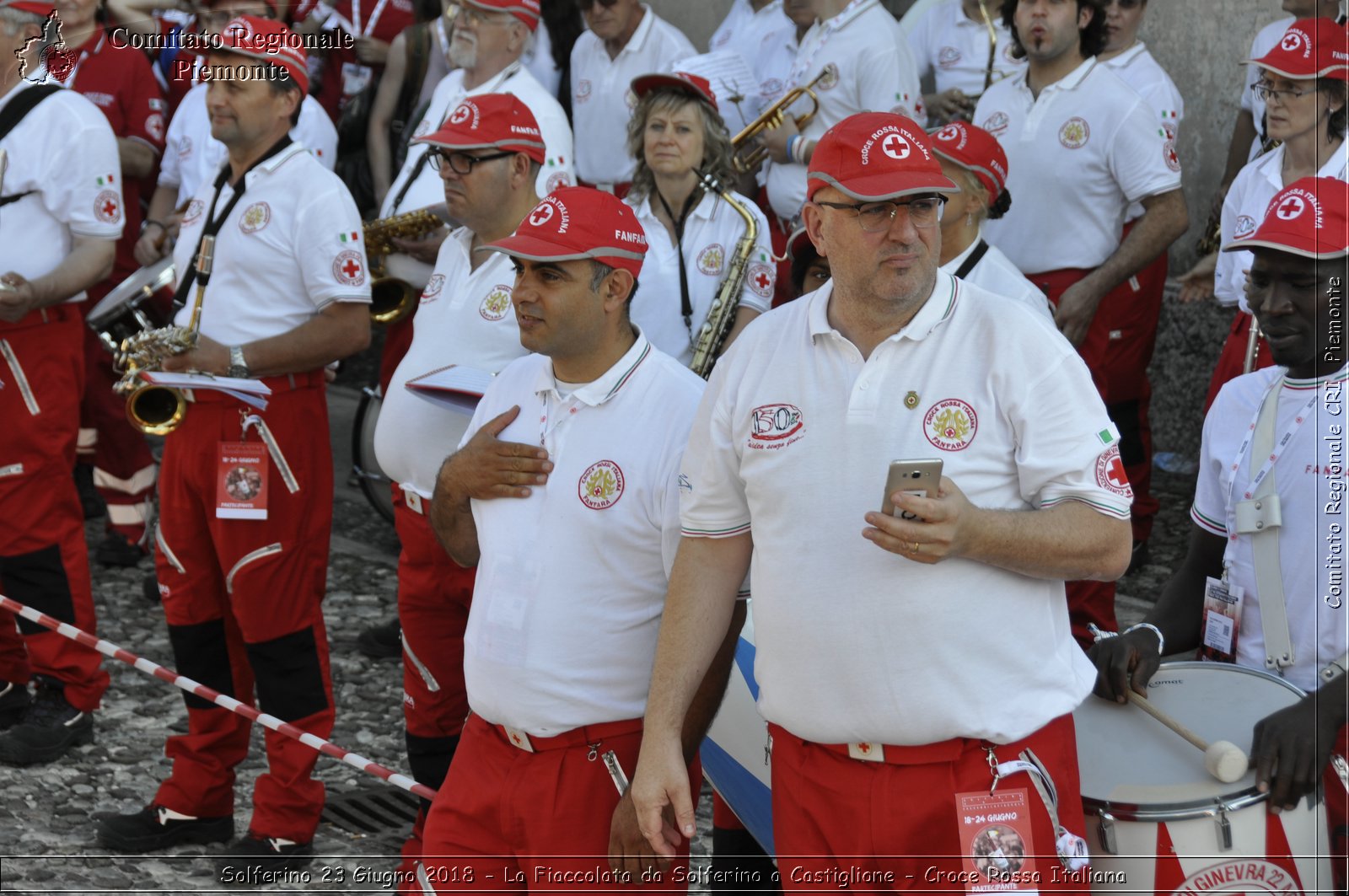 Solferino 23 Giugno 2018 - La Fiaccolata da Solferino a Castiglione - Croce Rossa Italiana- Comitato Regionale del Piemonte