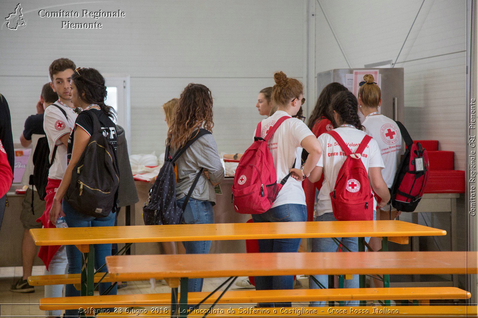 Solferino 23 Giugno 2018 - La Fiaccolata da Solferino a Castiglione - Croce Rossa Italiana- Comitato Regionale del Piemonte