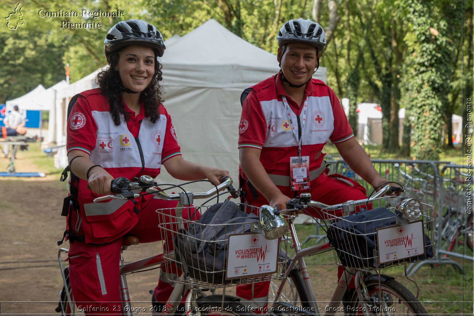 Solferino 23 Giugno 2018 - La Fiaccolata da Solferino a Castiglione - Croce Rossa Italiana- Comitato Regionale del Piemonte