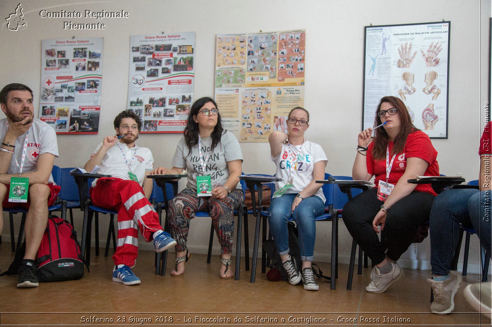 Solferino 23 Giugno 2018 - La Fiaccolata da Solferino a Castiglione - Croce Rossa Italiana- Comitato Regionale del Piemonte