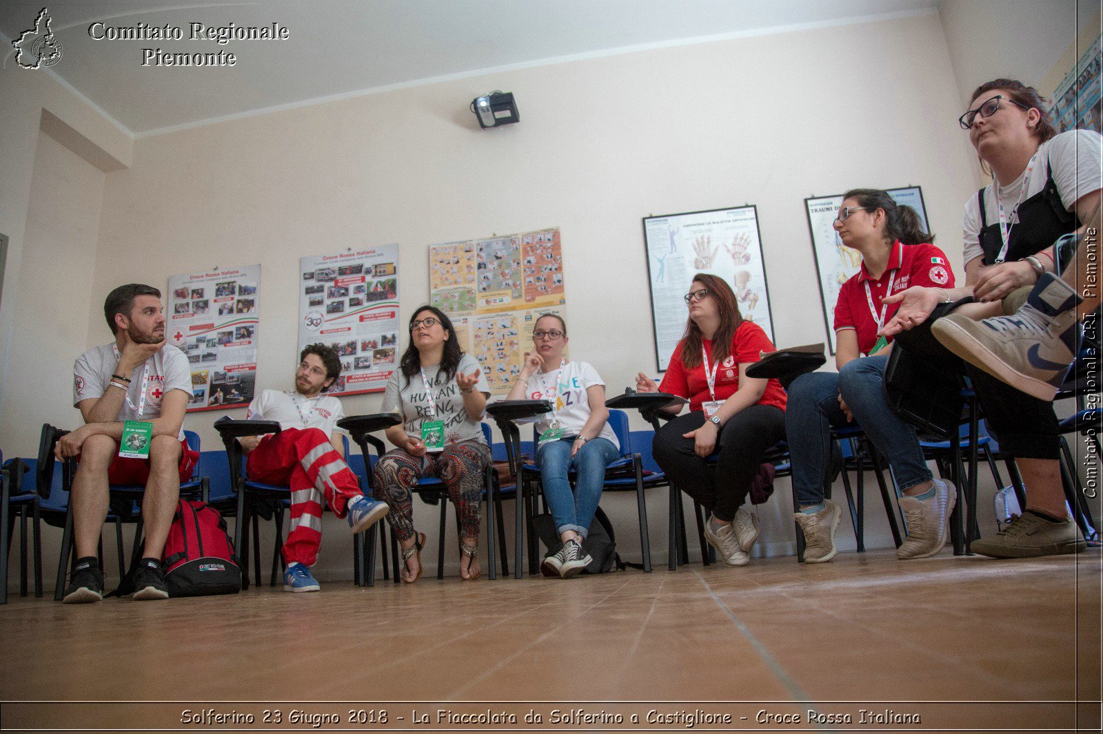 Solferino 23 Giugno 2018 - La Fiaccolata da Solferino a Castiglione - Croce Rossa Italiana- Comitato Regionale del Piemonte