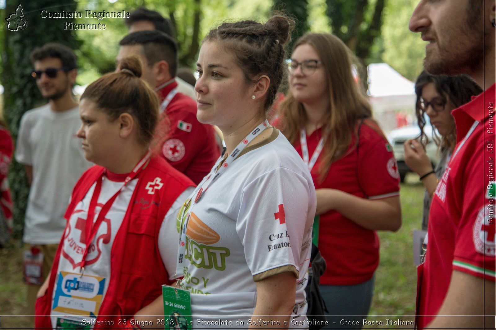 Solferino 23 Giugno 2018 - La Fiaccolata da Solferino a Castiglione - Croce Rossa Italiana- Comitato Regionale del Piemonte