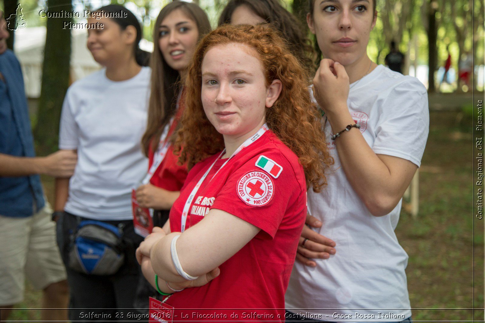 Solferino 23 Giugno 2018 - La Fiaccolata da Solferino a Castiglione - Croce Rossa Italiana- Comitato Regionale del Piemonte