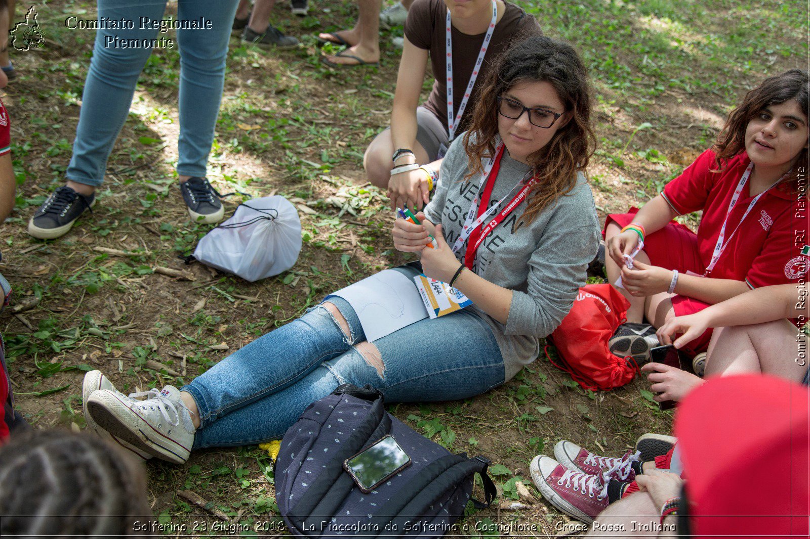 Solferino 23 Giugno 2018 - La Fiaccolata da Solferino a Castiglione - Croce Rossa Italiana- Comitato Regionale del Piemonte