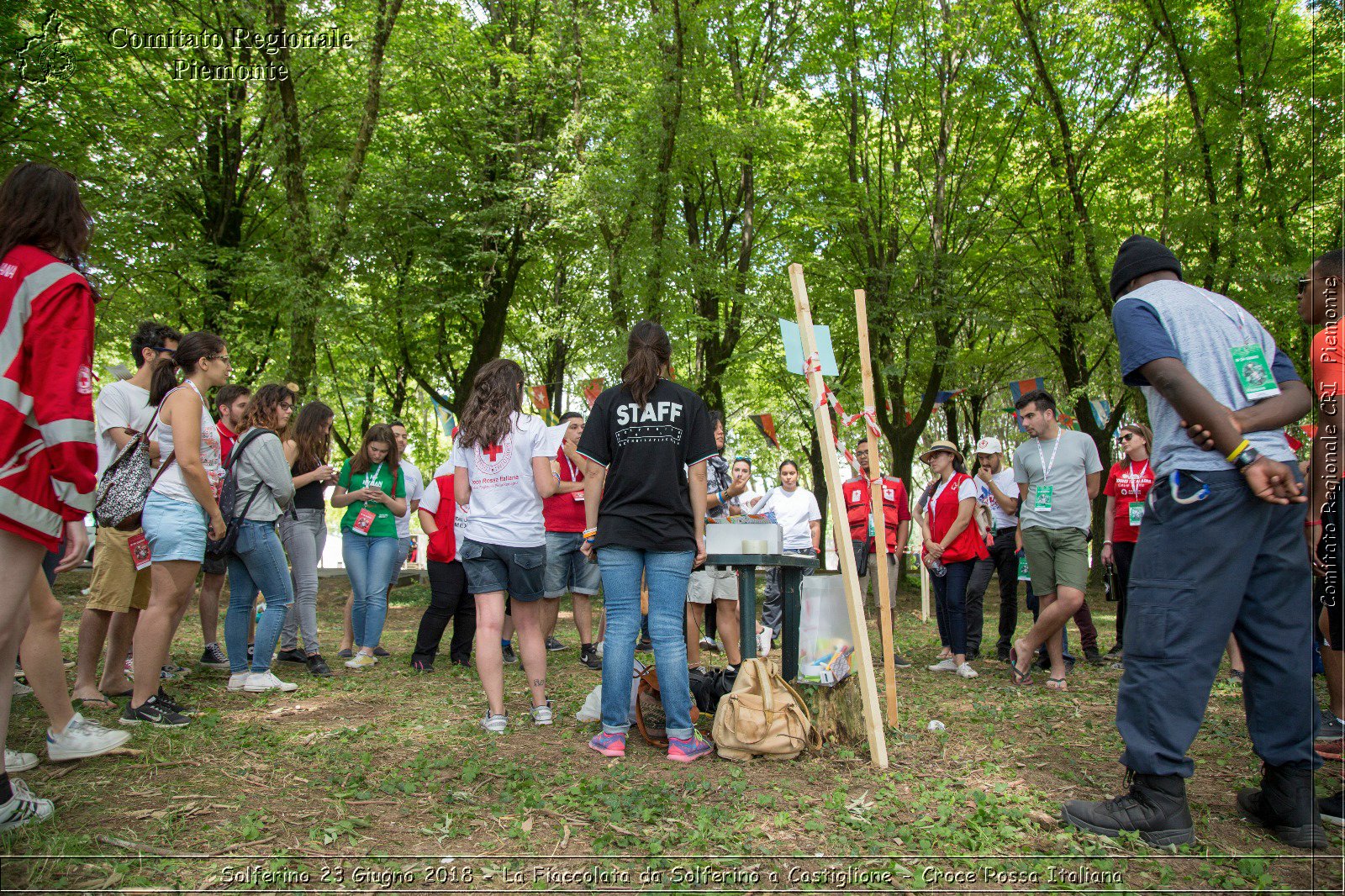 Solferino 23 Giugno 2018 - La Fiaccolata da Solferino a Castiglione - Croce Rossa Italiana- Comitato Regionale del Piemonte