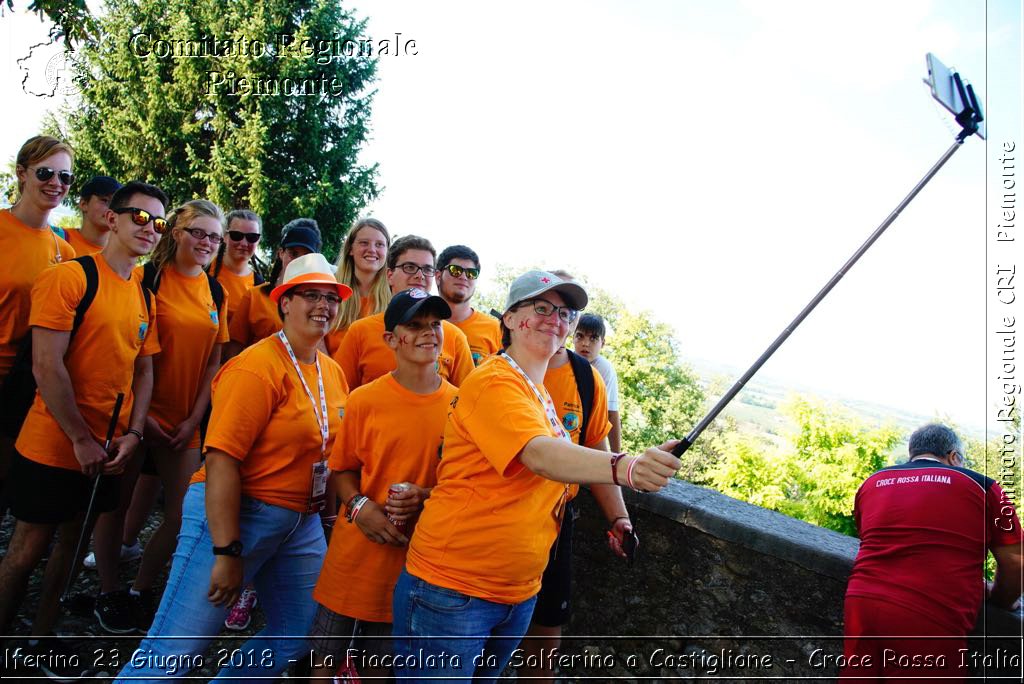 Solferino 23 Giugno 2018 - La Fiaccolata da Solferino a Castiglione - Croce Rossa Italiana- Comitato Regionale del Piemonte