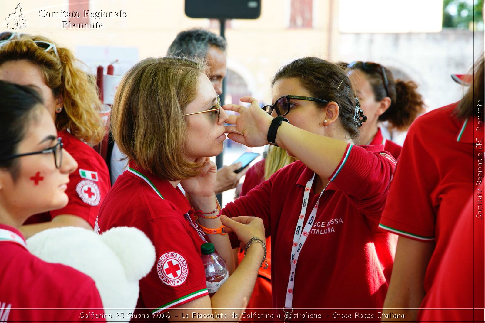 Solferino 23 Giugno 2018 - La Fiaccolata da Solferino a Castiglione - Croce Rossa Italiana- Comitato Regionale del Piemonte