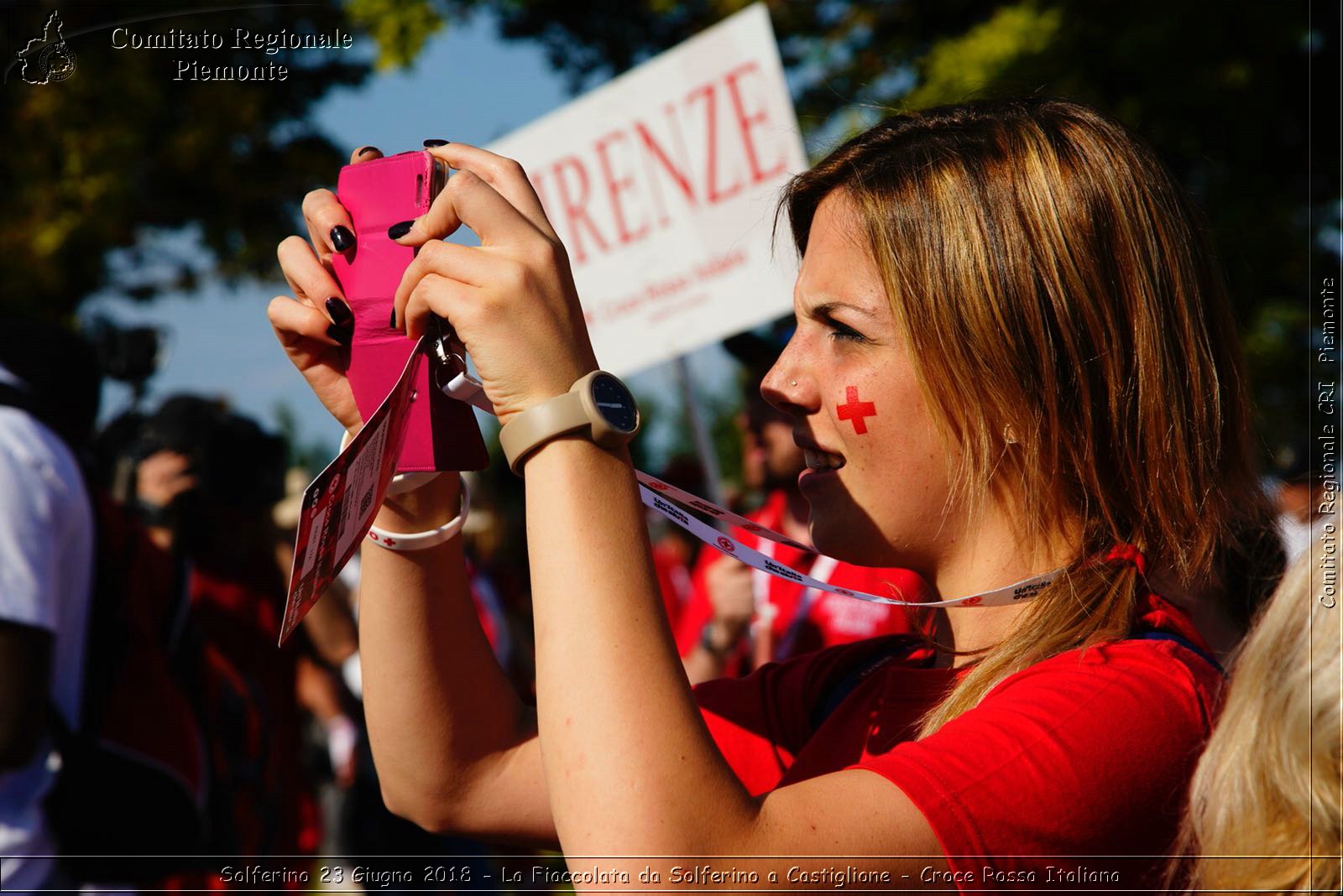 Solferino 23 Giugno 2018 - La Fiaccolata da Solferino a Castiglione - Croce Rossa Italiana- Comitato Regionale del Piemonte