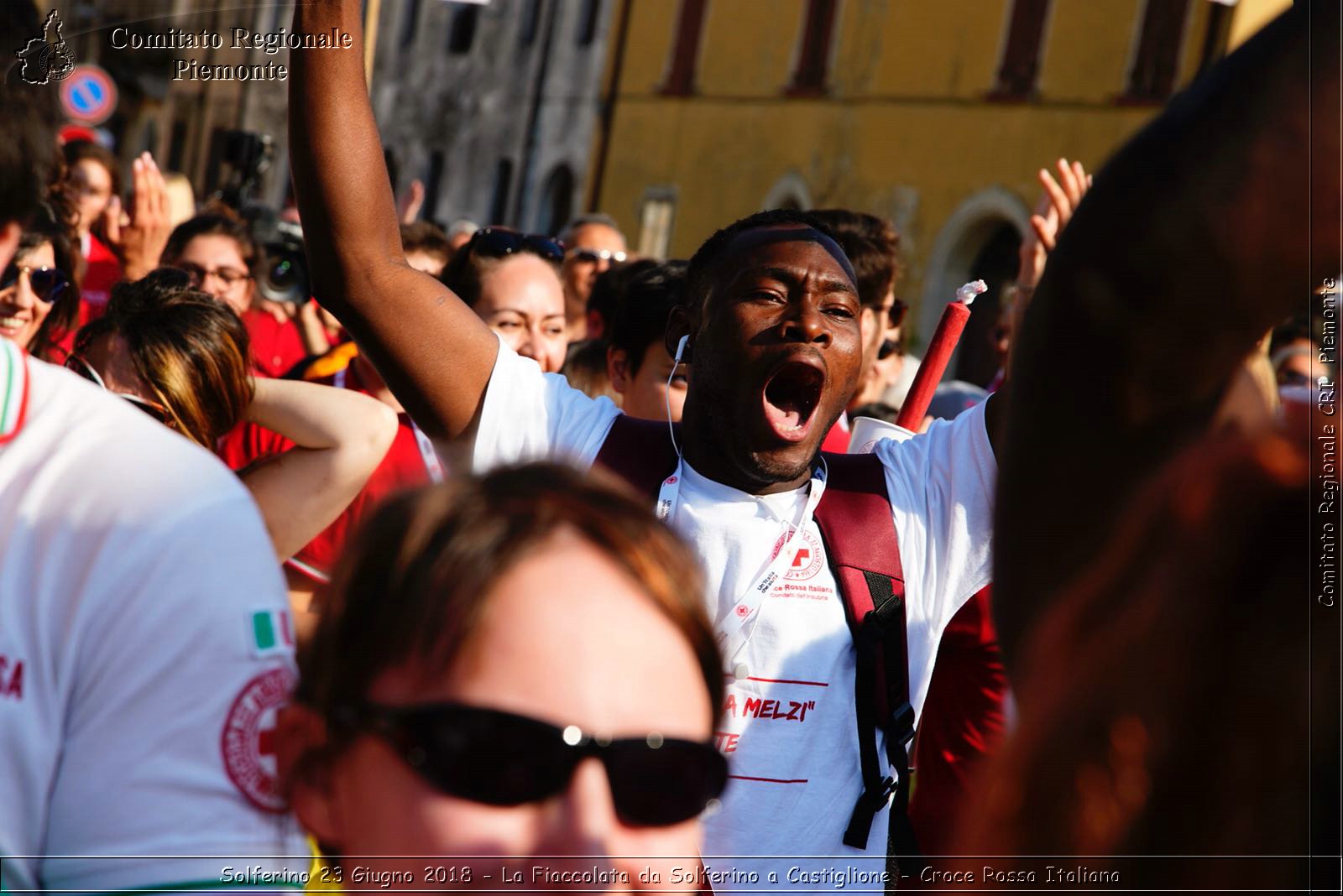 Solferino 23 Giugno 2018 - La Fiaccolata da Solferino a Castiglione - Croce Rossa Italiana- Comitato Regionale del Piemonte